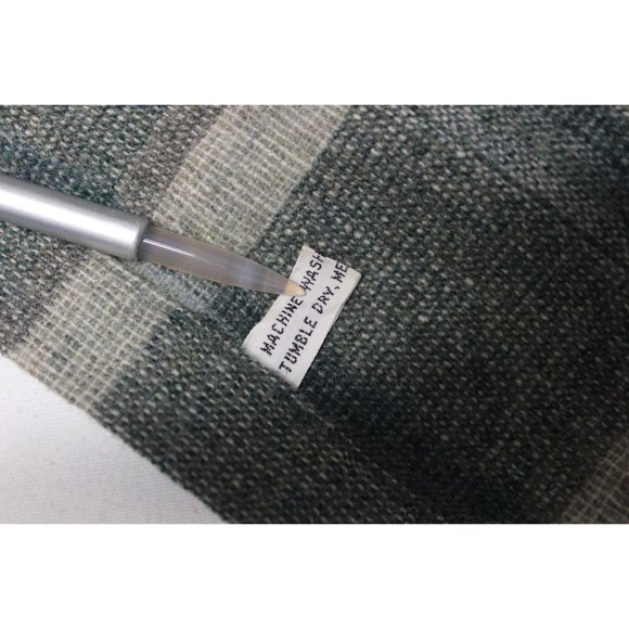 West Wool men's vintage plaid wool short sleeve button front shirt XL - Picture 12 of 13